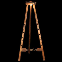 Antique British Painting Easel - Home Decor