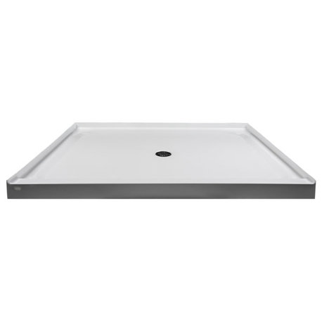 Jacuzzi CAT6048SCXXXX Catalina 60" X 48" Rectangular Shower Pan - White