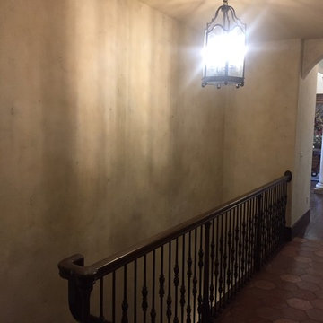Old, worn plaster finish