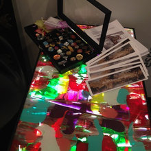 Furniture made of glass