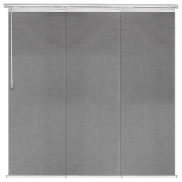 Argentine 3-Panel Track Extendable Vertical Blinds 36-66"W