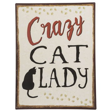 Crazy Cat Lady, Plaque
