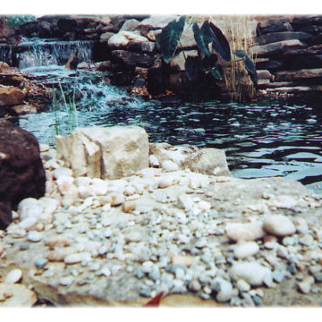 Beautiful Stone Waterfalls