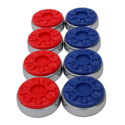 Spangler Deluxe Shuffleboard Weight Set - Red/Blue - Lifestyle And Leisure