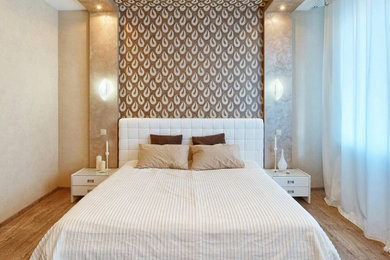 Bedroom - contemporary bedroom idea in Other