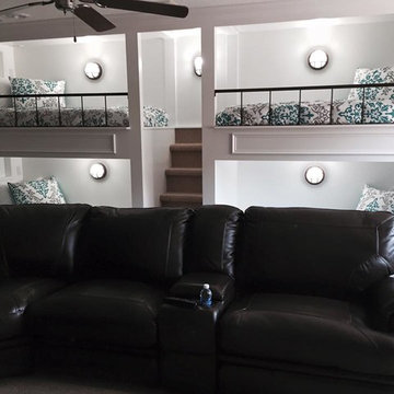 Custom Built-In Bunk Beds
