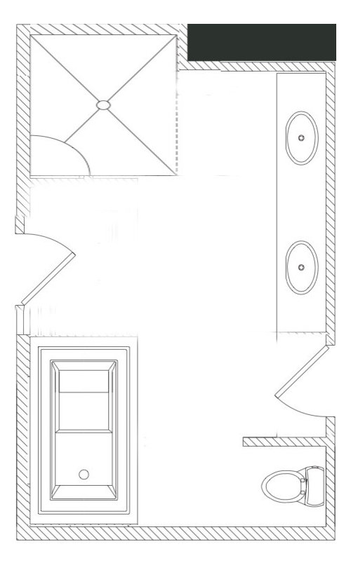 12 X 14 Bathroom Design Help And What Size Things Should Be