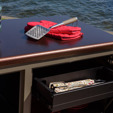 Outdoor Grill Carts