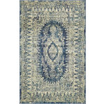 Unique Loom - Unique Loom Navy Blue Lyngby Lake Oslo 5' 0 x 8' 0 Area Rug - The Oslo Collection is the perfect choice for anyone looking for rich, eye-catching patterns for their home. Enhance your space with lovely teals, reds, creams, and blues paired with traditional, vintage, and tribal motifs. This Oslo rug is just the right addition to your home's decor.