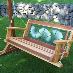 Green Leaf Porch Swing - Porch Swings