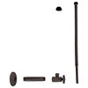Supply Kit - 1/2" Ips X 3/8" Od X 15" Corrugated In Oil Rubbed Bronze