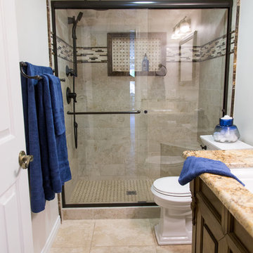 Orange Bathroom