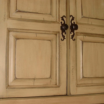 Distressed Antique Cabinet