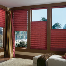 Vignette&reg; Traditional&trade; Modern Roman Shades with EasyRise&trade; cord loop - Roman Shades