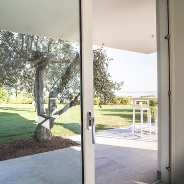 Sliding safety patio door