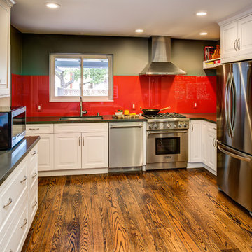 Eclectic Kitchen with Modern Functionality, Designed By: Janis Manacsa