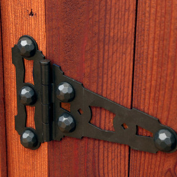 Gate with Ornamental Hardware (Project #412)