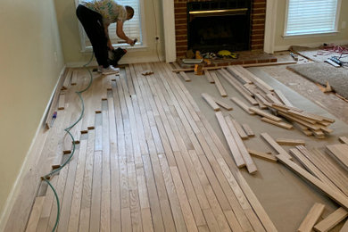 White Oak Hardwood Install
