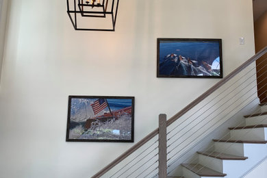 Example of a staircase design in Boston