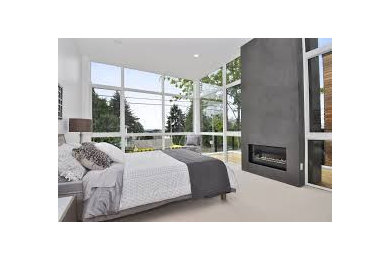 Minimalist home design photo in Miami