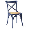 Gear Dining Side Chair, Midnight Blue
