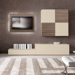 Modern Italian Wall Unit VV 3922 - Products