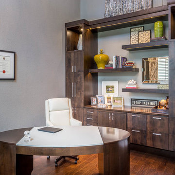 Transitional Home with Beauty and Comfort