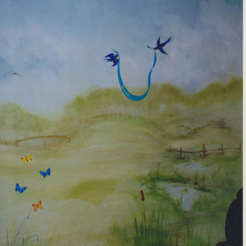 Children's Room murals and graphics