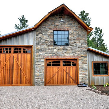 Weathering Steel Ultra Batten Siding
