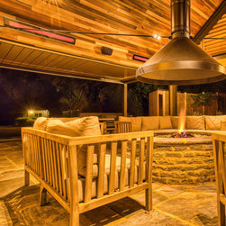 Black Platinum Electric Outdoor Heater - Patio Heaters