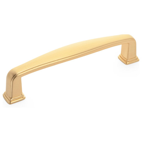 Diversa Hardware Traditional Brushed Gold Cabinet Hardware, 3-3/4" (96mm) Hole S