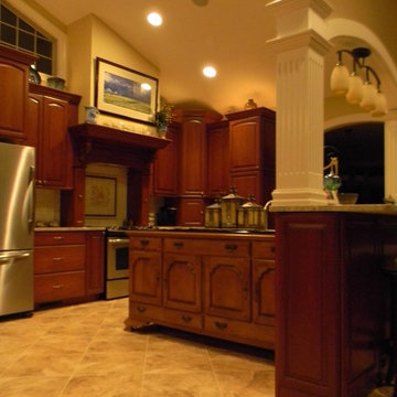 Countertops and Kitchen cabnets