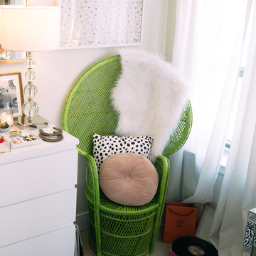 My Houzz: Vibrant and Cozy in Columbia Heights