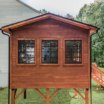 Rustic Comfort: Custom 3-Season Room