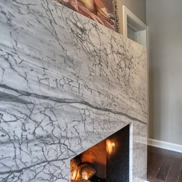 Statuary Marble Fireplace