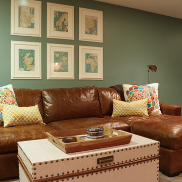 Finished Basement - Traders Point, Indianapolis