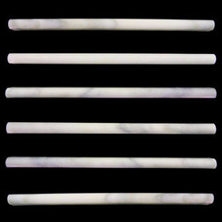 Calacatta Gold Italian Marble Bullnose Pencil Molding Honed - Products