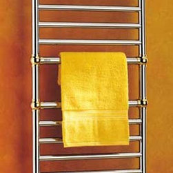 Myson B36/1RB European Tradition Regal Brass Hydronic Towel Warmer 57 x 30 x 10 - Products