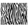 "Zebra Chic" Sherpa Blanket 60"x50"