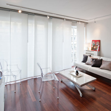 Espace de couchage indépendant dans un studio