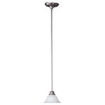 Maxim - Maxim Marin One Light Satin Nickel Marble Glass Down Mini Pendant - This One Light Down Mini Pendant is part of the Marin Collection and has a Satin Nickel Finish and Marble Glass. It is Dry Rated.