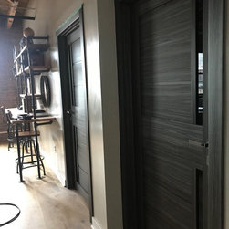 Private Residence - Esta Gray Oak - Interior Doors