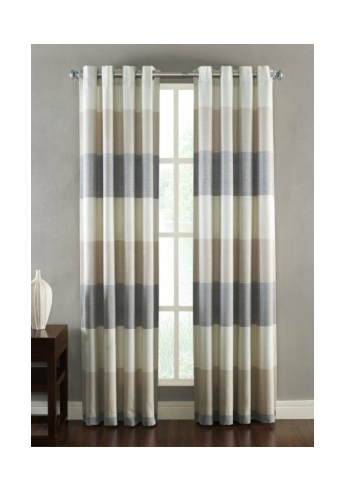 Curtains on Bow Window
