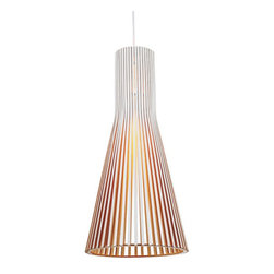 Replica Seppo Koho Secto 4200 Suspension Natural Wood Pendant Lamp - Pendant Lighting