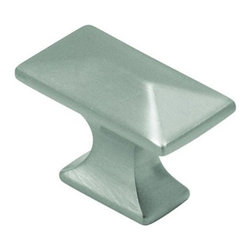 Hickory Hardware Knobs -  Bungalow Knob In Satin Nickel - P2150-SN - Cabinet And Drawer Knobs
