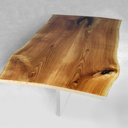 60nobscot Home - Bookmatched Butternut Coffee Table by Ray Bachand - Coffee Tables