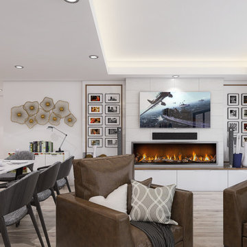 Dining & Family room
