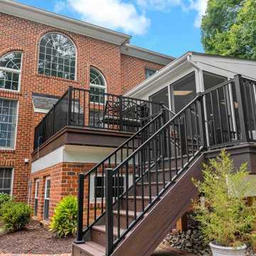 Beautiful Home Gym Addition & Screened Porch Remodel