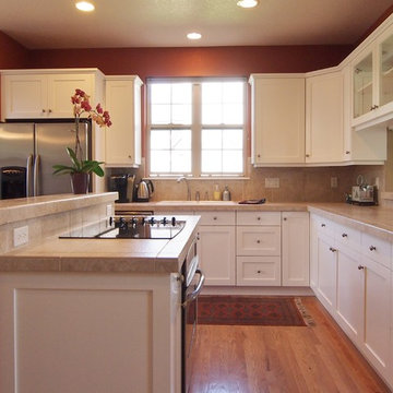 Park Hill Kitchen Cabinet Resurfacing After