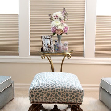 Tranquil transitional Master bedroom